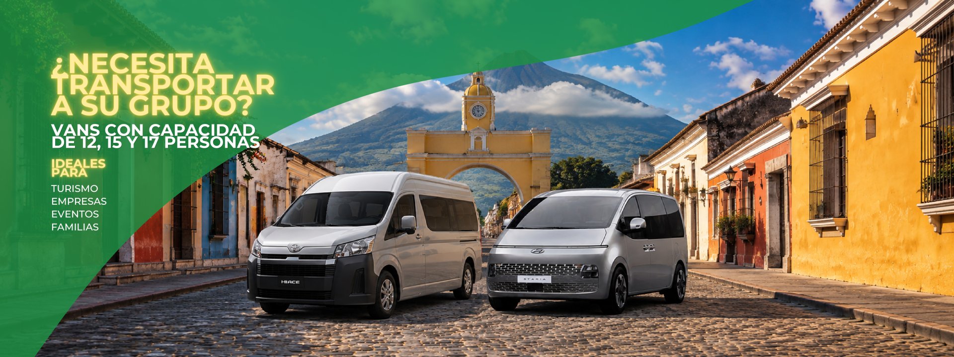 Vans para pasajeros